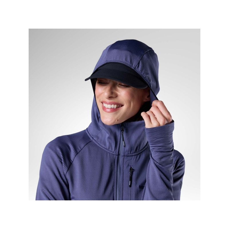 ROSSIGNOL Women's W Textured Hoodie Mid Layer Navy Blue