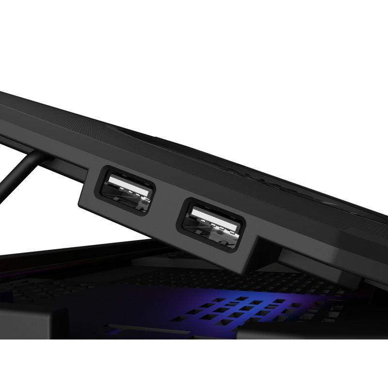GENESIS Oxid 850 cooling pad for laptop 43.9 cm (17.3") 2500 RPM Black Chłodzenie/Podstawki pod notebooki Your Sports Performance