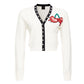 PINKO SHORT CARDIGAN WITH EMBROIDERED CHERRIES In preparation Your Sports Performance
