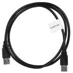 LANBERG USB-A 2.0 M/M CABLE 1M BLACK CA-USBA-20CU-0010-BK Kable i adaptery/Kable USB Your Sports Performance