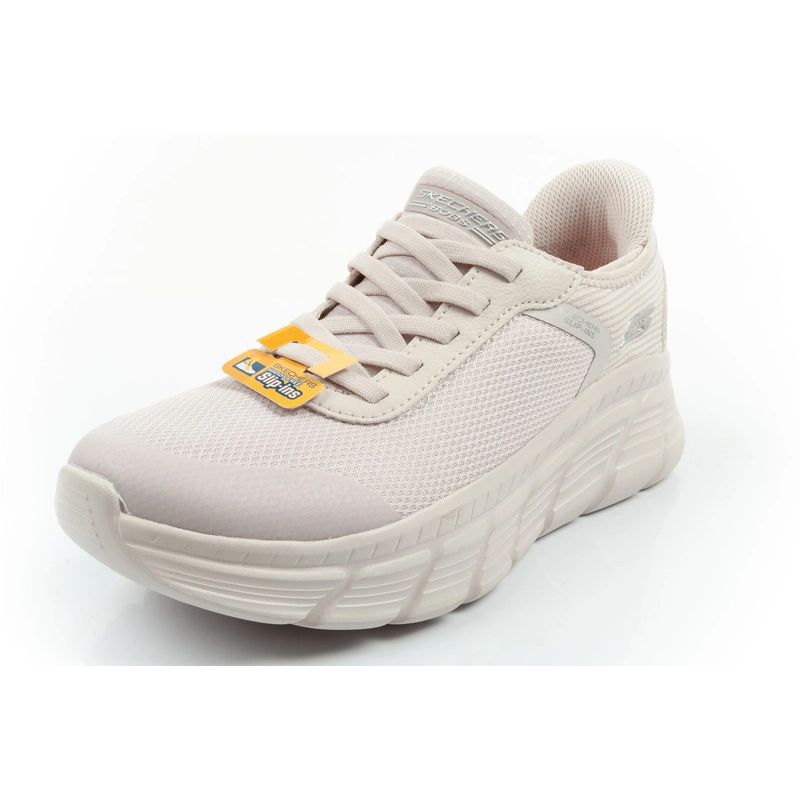 Skechers women's sports shoes Bobs B Flex SLIP-INS ecru comfortable Skechers