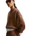 Nike Studio Fleece Women's Sweatshirt Brown IM8082 259