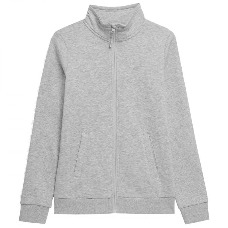 Sweatshirt 4F W 4FSS23TSWSF371 cool light gray malange Clothing/Outdoor 4F