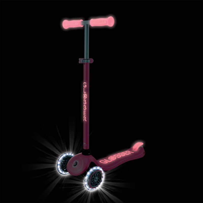PRIMO PLUS GLOW LIGHTS Scooter - Coral Pink (443-110) To be categorized Your Sports Performance