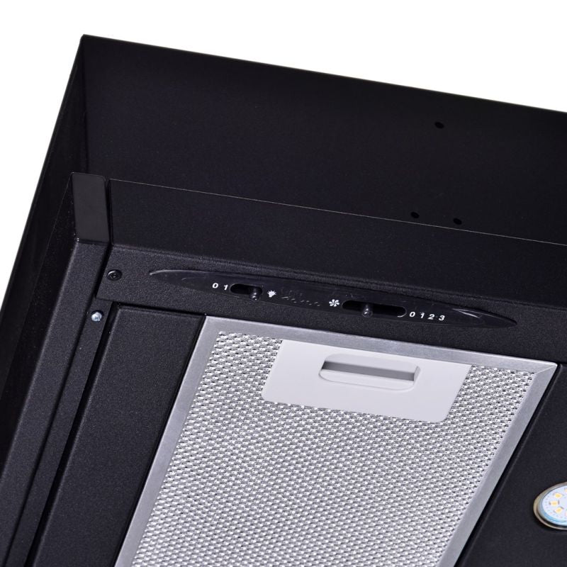 AKPO WK-7 LIGHT ECO 50 BLACK telescopic hood (under-cabinet) AGD - Produkty/Okapy kuchenne Your Sports Performance