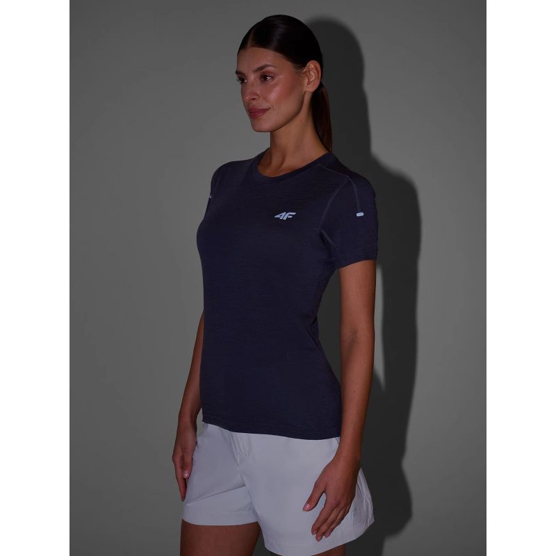 Women's Merino Wool Trekking T-shirt 4F 4FWSS25TFTSF1269-22S *Kategoria tymczasowa Your Sports Performance