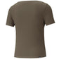 T-shirt Puma Her Ribbed Slim Tee Grape Leaf W 531917 44 Clothing/Training Puma