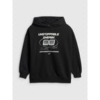 Boy's loose sweatshirt with hood 4F 4FJRSS26TSWSM2814-20S