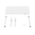 Activejet ET119W-C electric height-adjustable desk in white. Tabletop dimensions: 140 x 70 cm. Biurka/Biurka nowoczesne Your Sports Performance