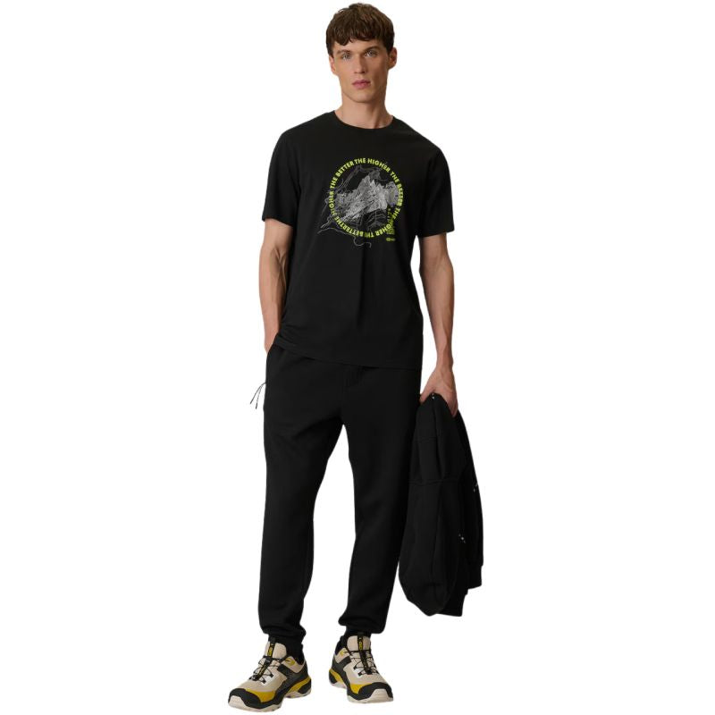Men's T-shirt 4F M2822 deep black 4FWSS26TTSHM2822 20S