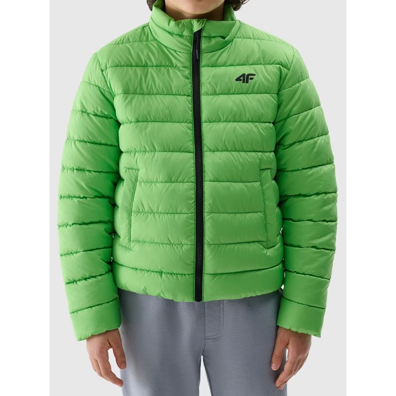 Boy's down jacket with synthetic filling 4F 4FJWSS25TDJAM520-45S *Kategoria tymczasowa Your Sports Performance