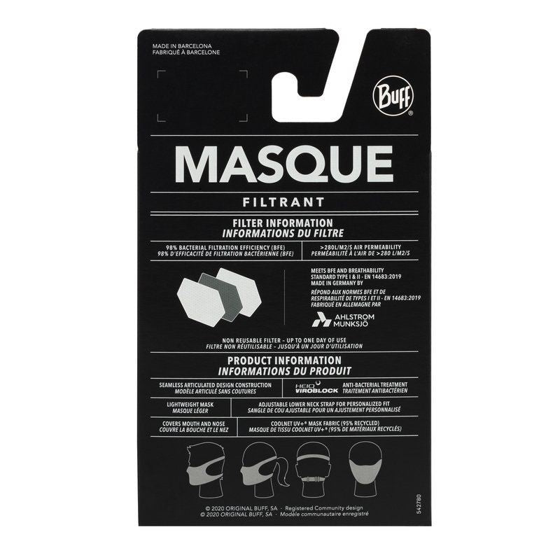 BUFF® FILTER MASK AZIR MULTI 126639 555 10 10 In preparation Your Sports Performance