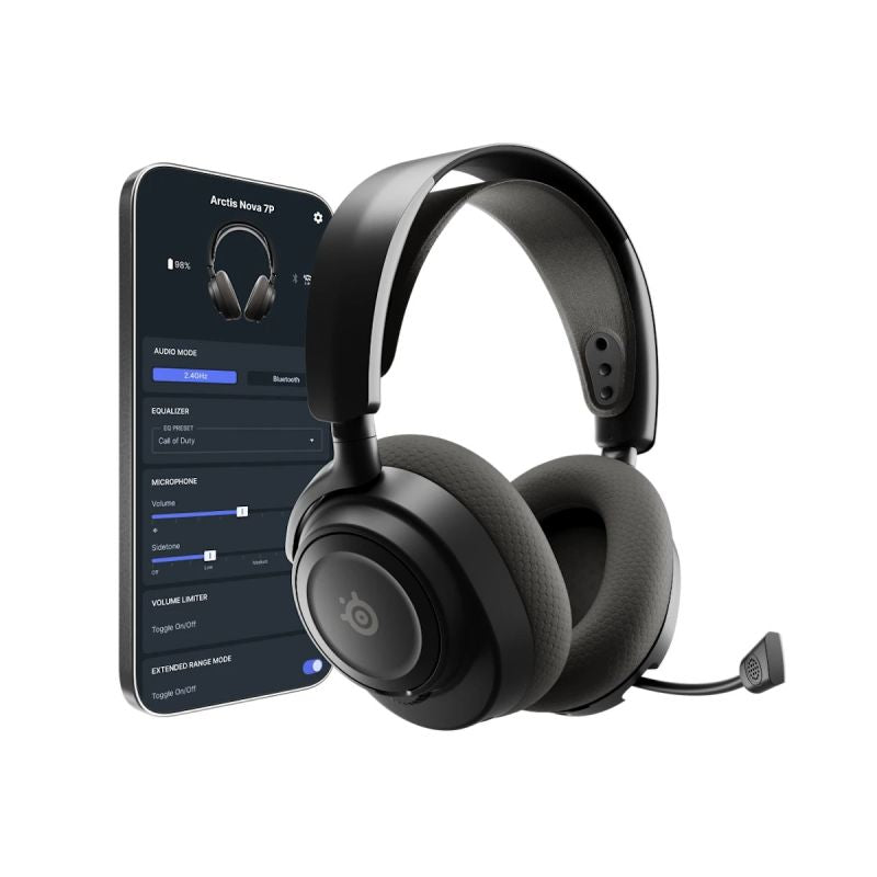 Steelseries Arctis Nova 7P Gen 2 headphones, Black Gaming PC/Słuchawki Your Sports Performance