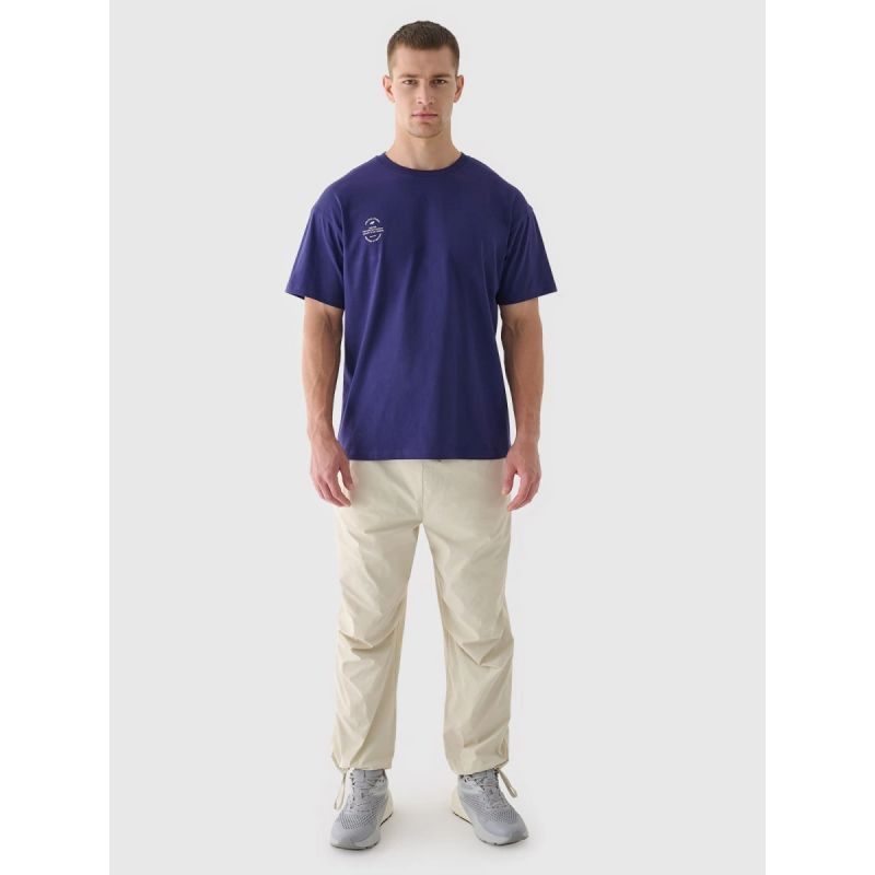 Smooth unisex oversize T-shirt 4F 4FRAW24TTSHU2672-31S *Kategoria tymczasowa Your Sports Performance