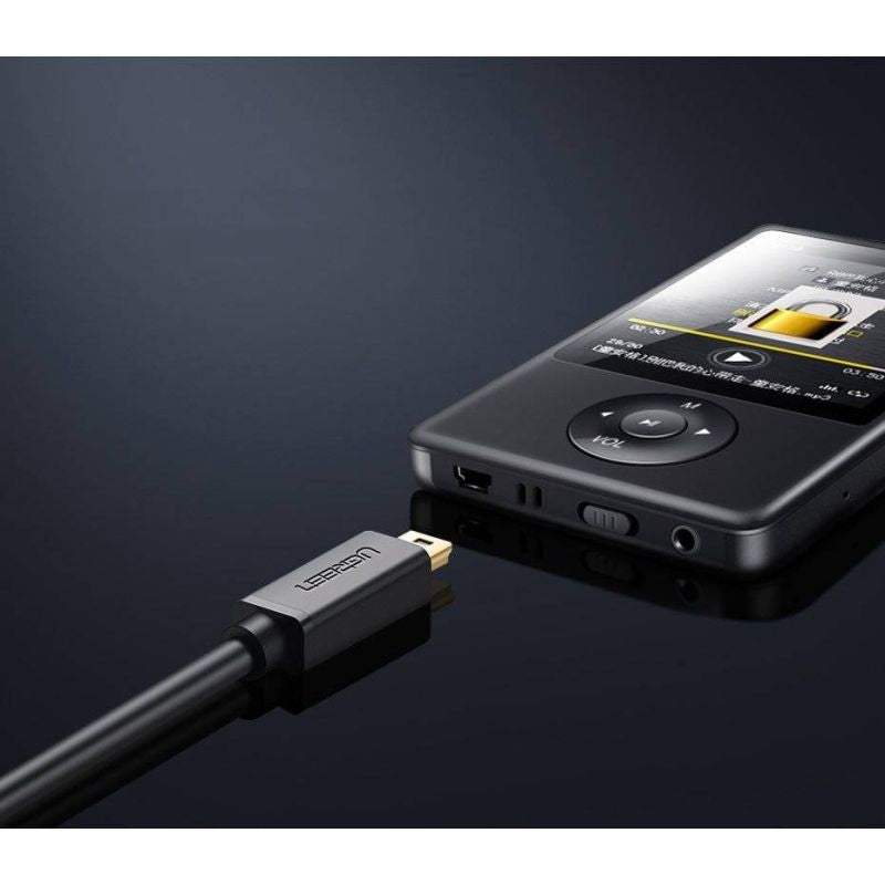 Ugreen USB - mini USB cable US132 1m (black) Kable i adaptery/Kable USB Your Sports Performance