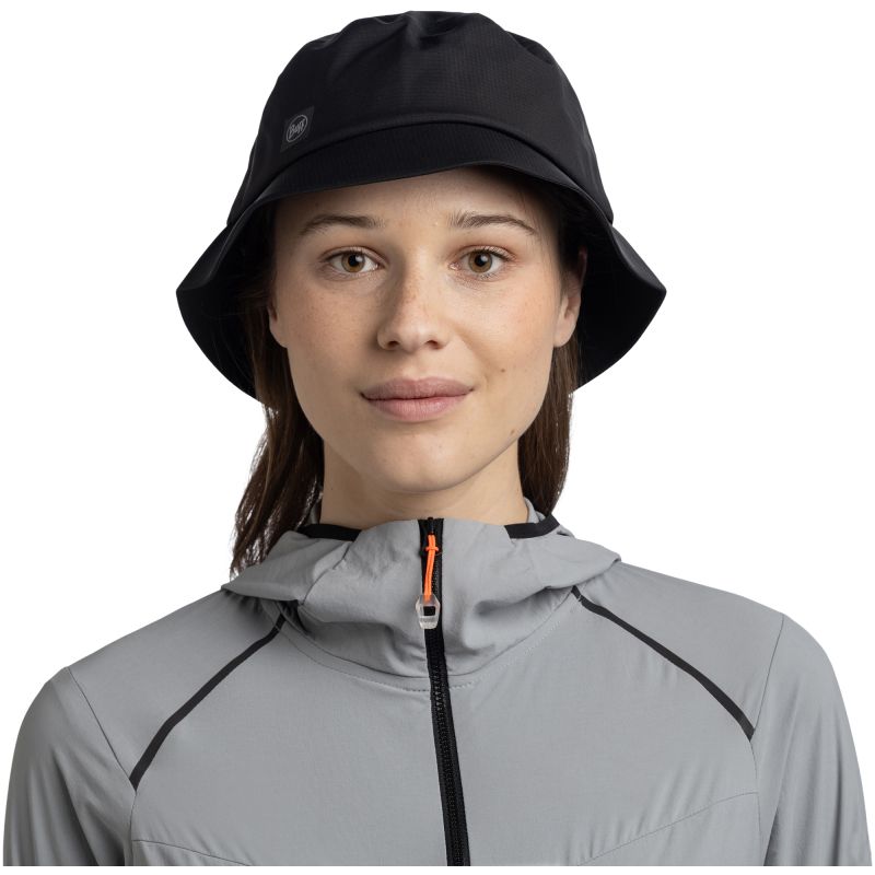 BUFF RAIN BUCKET HAT SOLID BLACK S/M