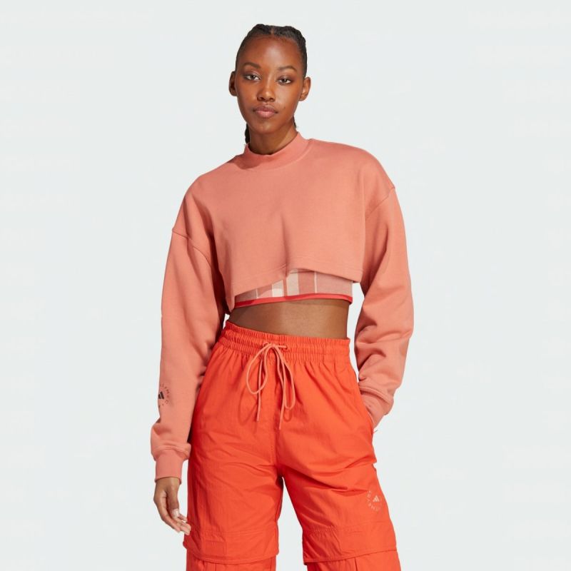 Adidas by Stella McCartney TrueCasual Cropped Sportswear Sweatshirt W HT1111 Clothing/Lifestyle/adidas Adidas
