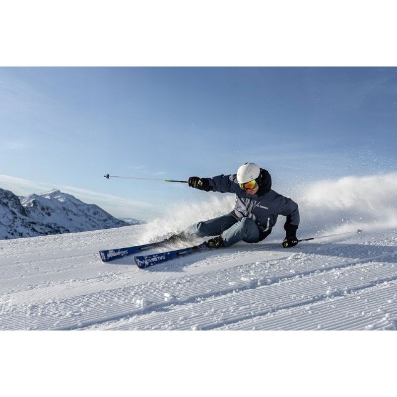 LEKI GLOVES Griffin Pro 3D black/white 8.5 Narciarstwo/Rękawice Your Sports Performance