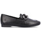 Comfortable leather shoes with a chain Remonte W RKR645, black
