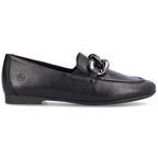 Comfortable leather shoes with a chain Remonte W RKR645, black