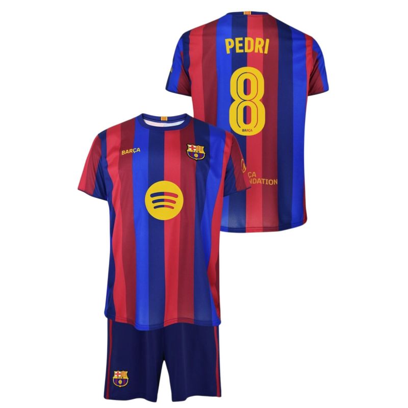 FC Barcelona Pedri Junior Trikot and Shorts Set in Gift Box 2026/27 BD19EP