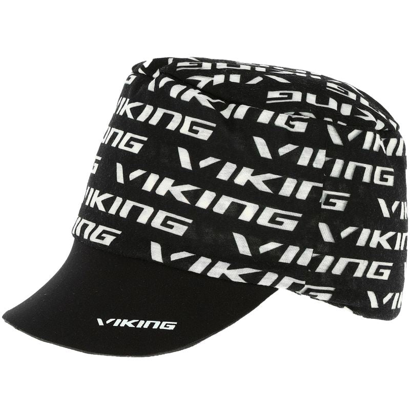 Multifunctional Hat for Adults VIKING Moko Black and White