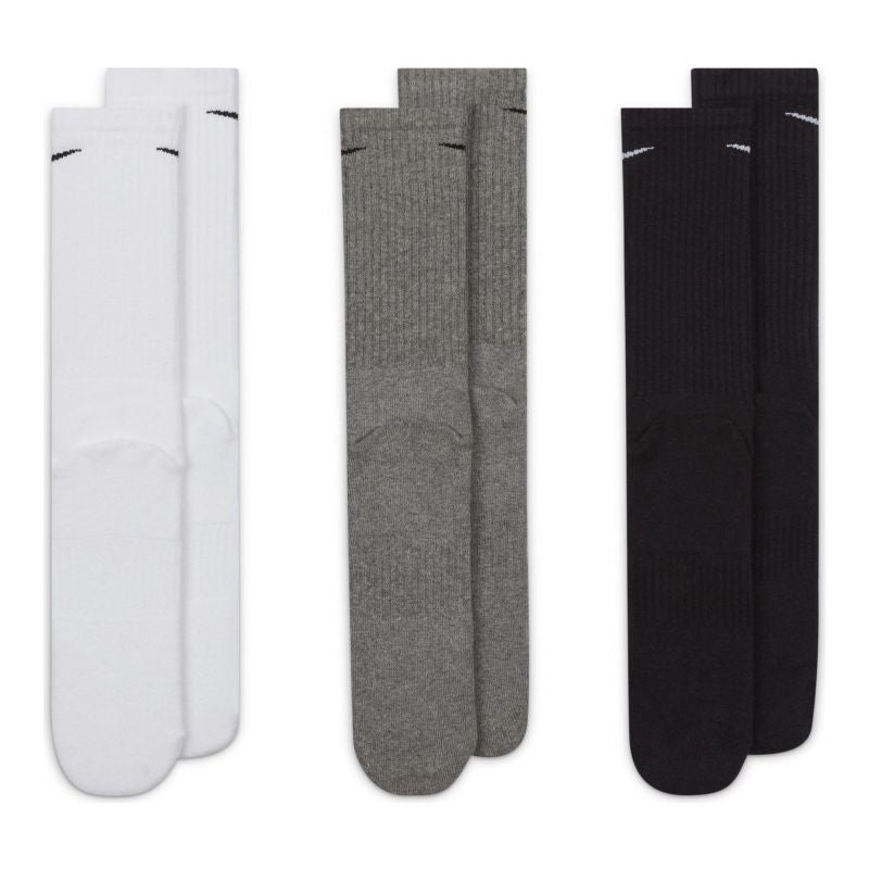 Nike Everyday Cushioned Crew Socks — 3-Pack (SX7664-964) Clothing/Training/Socks/Unisex Nike