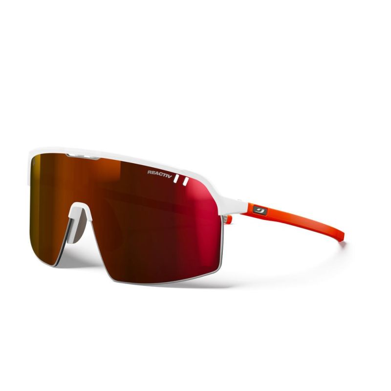 JULBO INTENSITY glasses white and orange In preparation Your Sports Performance