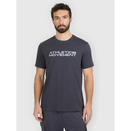 Men's regular printed T-shirt 4F 4FRAW25TTSHM3384-22S 4f
