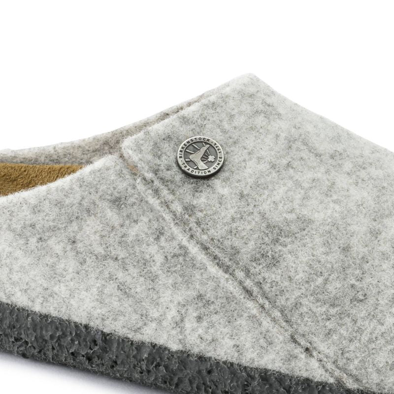 Birkenstock Zermatt Cozy Home Light Gray Wool Felt Slippers Regular Wide (1015080) In preparation Your Sports Performance
