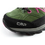 CMP Rigel women's trekking shoes leather durable waterproof ankle boots green CMP