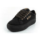 Lee Cooper women's sports shoes sneakers fashionable black comfortable