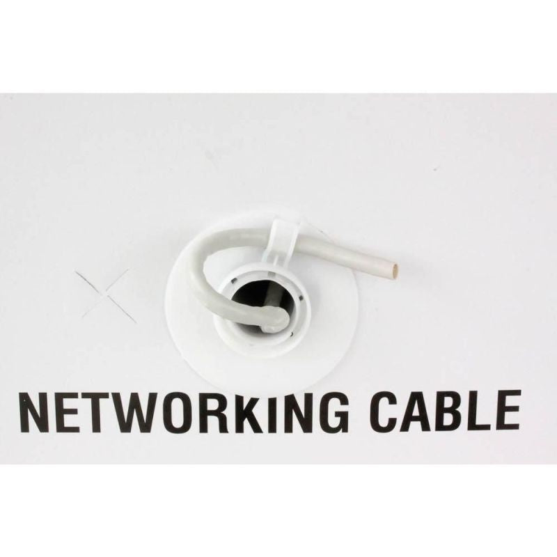 TECHLY TWISTED PAIR U/UTP CAT6 WIRE 305M CCA GRAY ITP6-CCA-305-GY Kable, gniazda i wtyki/Kable sieciowe Your Sports Performance