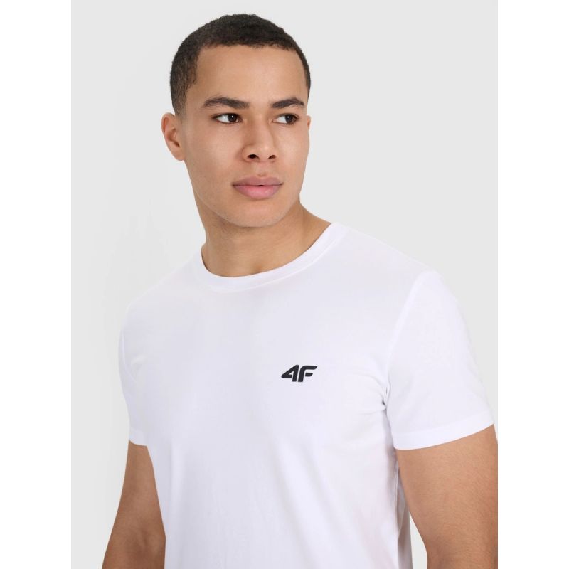 Slim men's t-shirt (2-pack) men's 4F 4FRMM00TTSHM3068-10S