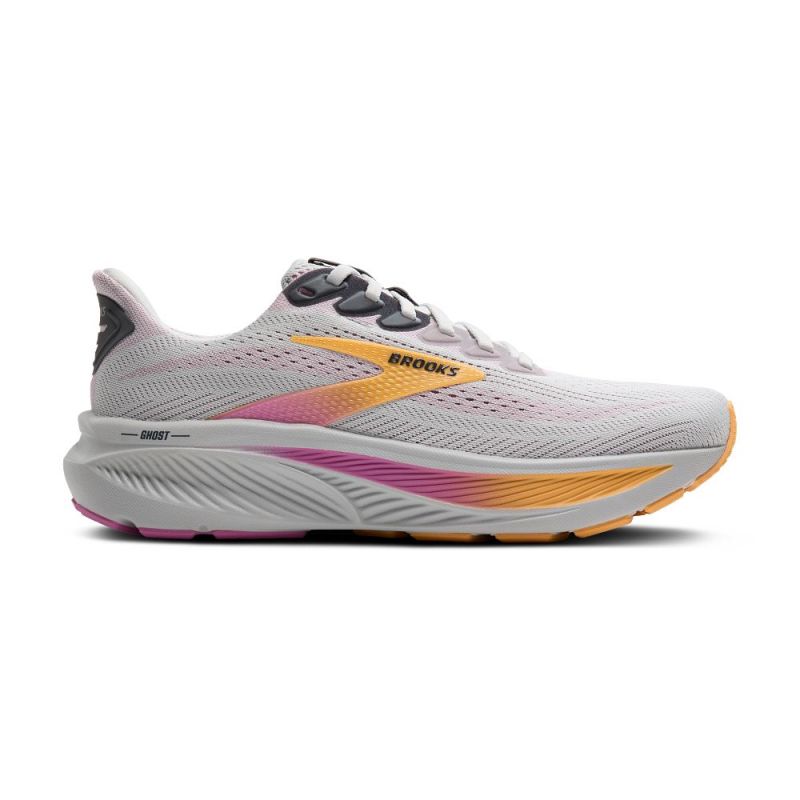 Ghost 17 Women's Light Gray Asphalt Running Shoes Import z Brooks/Brooks/Buty Your Sports Performance