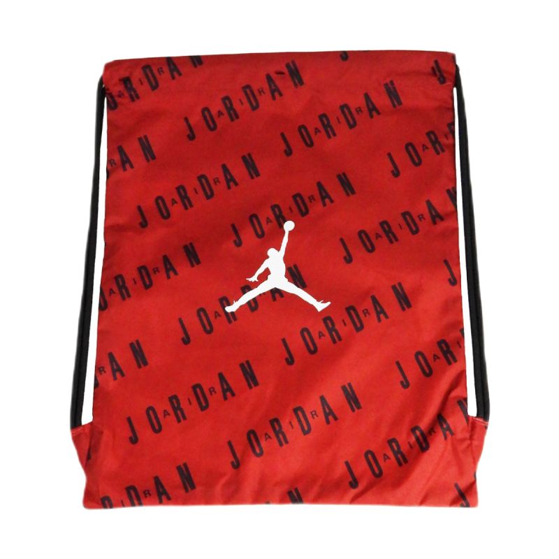 Nike Air Jordan Gym Sack Bag Playoffs Red/Black - 9A0745-R78 Akcesoria i sprzęt koszykarski/Torby i plecaki Your Sports Performance