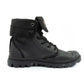 Palladium Women's Baggy Coated High Top Sneakers Fashionable Black In preparation Your Sports Performance