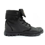 Palladium Women's Baggy Coated High Top Sneakers Fashionable Black In preparation Your Sports Performance