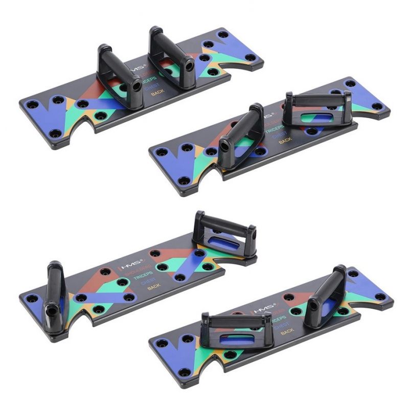 HMS PU10 Multifunctional Push-Up Board Black In preparation Your Sports Performance