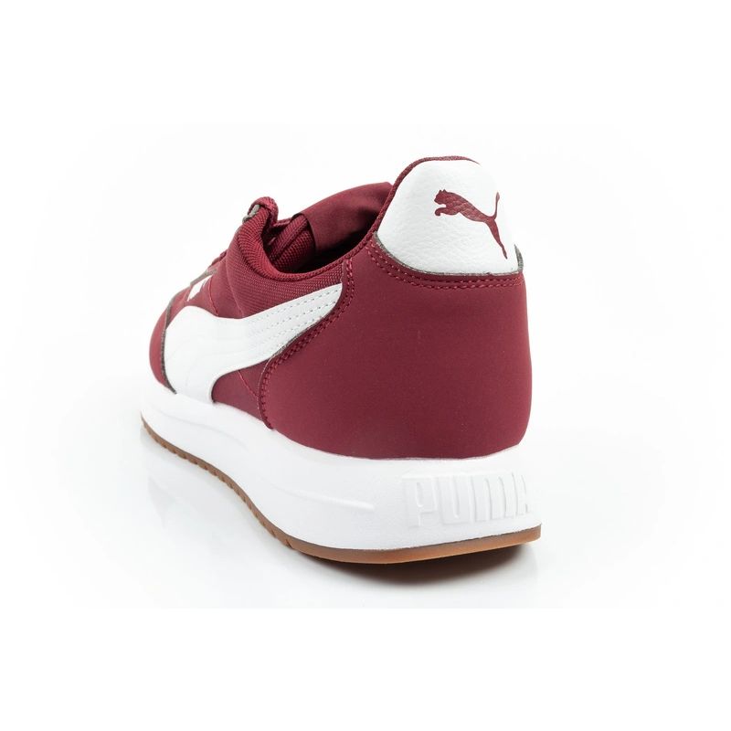 Puma sports shoes sneakers men's R78 Lightwind comfortable fashionable burgundy Puma