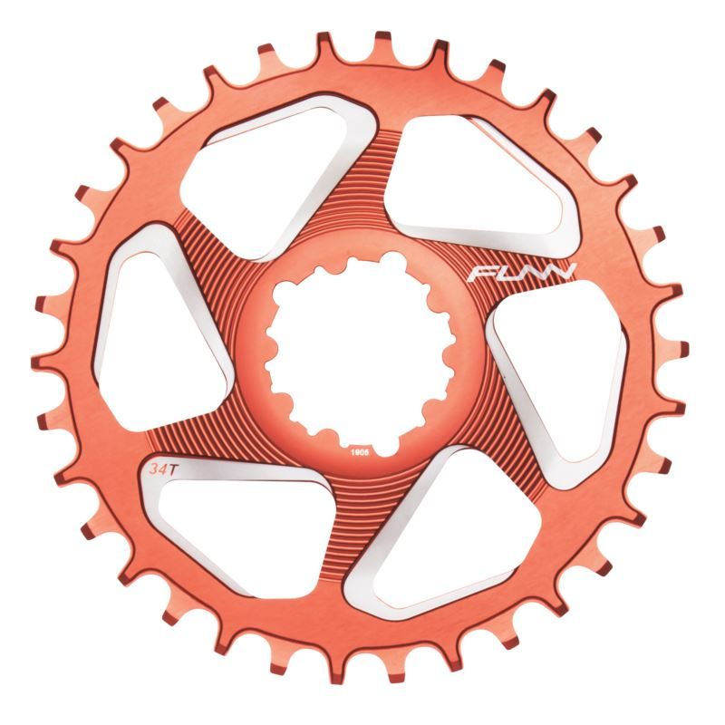 FUNN SOLO DX mechanical chainring blue 34T In preparation Your Sports Performance