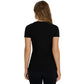 Women's T-shirt 4F F2969 deep black 4FWAW25TTSHF2969 20S In preparation Your Sports Performance