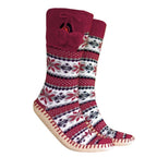 GLOVII HEATED SLIPPERS WITH SOCKS, SIZE 40-44, NORWEGIAN PATTERN, BATTERIES AND CHARGING CABLE INCLUDED, GQ5L Footwear Your Sports Performance