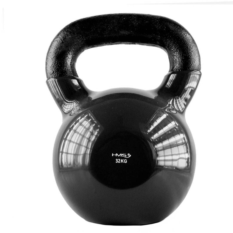 Kettelbell iron covered with vinyl HMS BLACK KNV32 Accessories/Training equipment Your Sports Performance