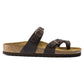 Birkenstock Mayari Habana Narrow Women's Flip-Flops, Nubuck Leather, Brown (0171323) To be categorized Your Sports Performance