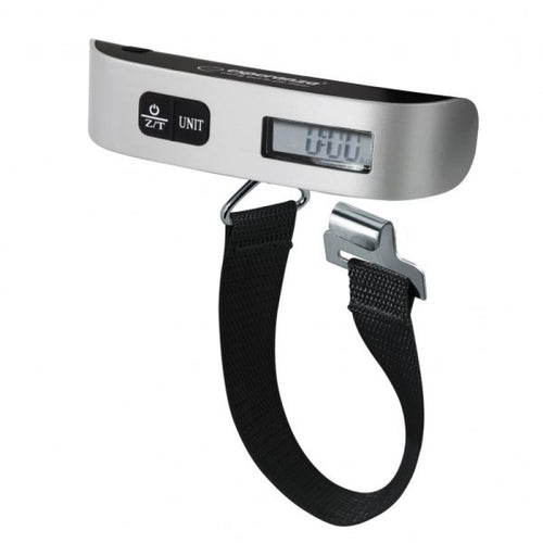 Esperanza Globetrotter ETS002 Luggage Scale (Electronic; Silver) Import z Action/Bagaż/Wagi bagażowe Your Sports Performance