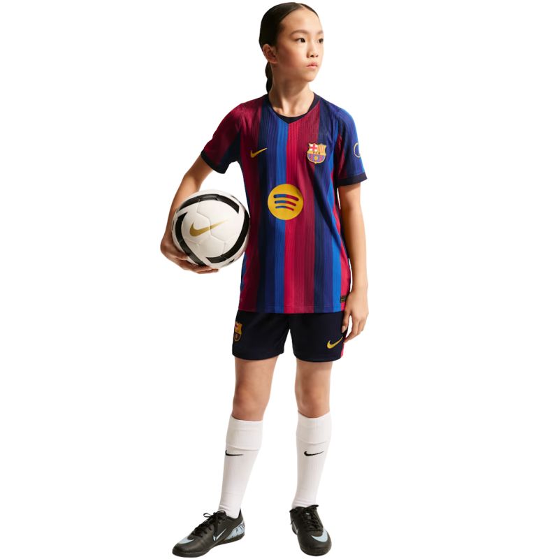 Nike FC Barcelona 2026/27 Match Home Kids' Shirt Blue and Burgundy II1836 683