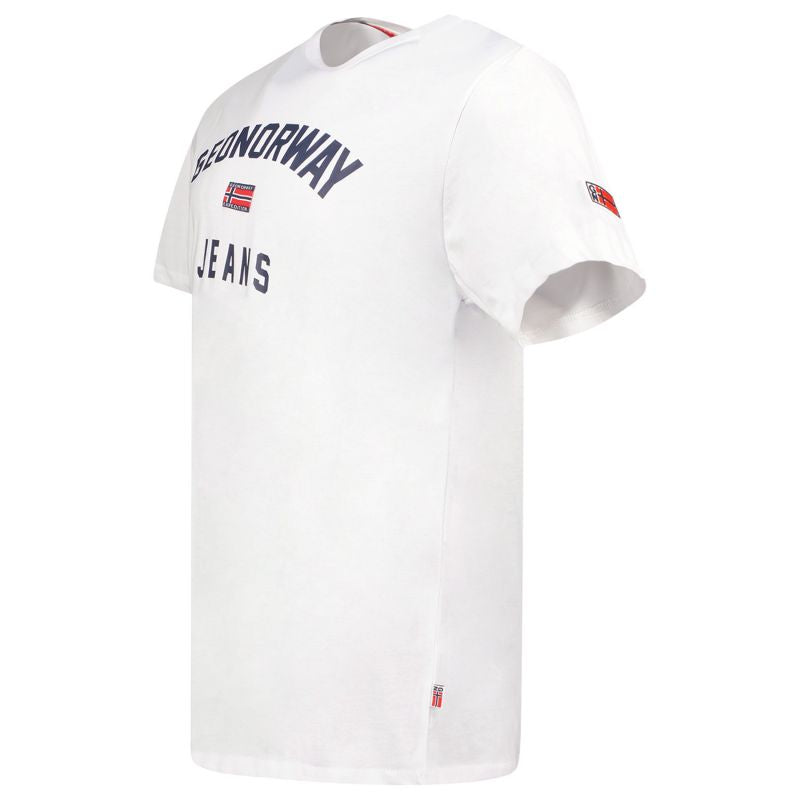 Geographical Norway Jassier T-shirt 254 M SY1361H/GN-White Clothing/Lifestyle/T-shirts/ Geographical Norway Your Sports Performance