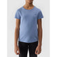 100% cotton plain girls' T-shirt 4F Junior *Kategoria tymczasowa Your Sports Performance