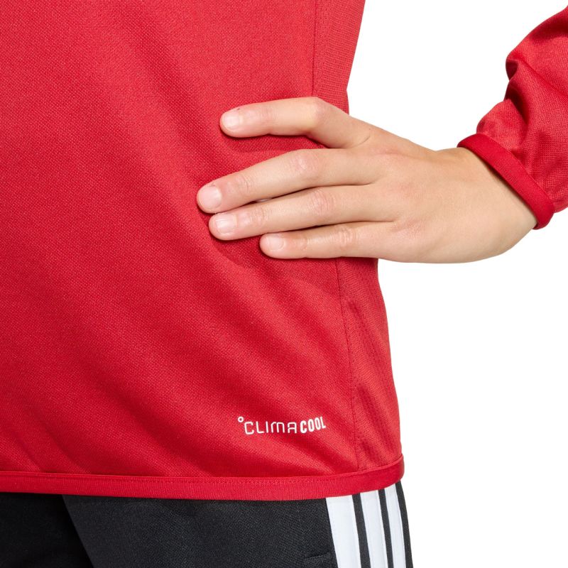 adidas Tiro 26 League Training Top Kids Sweatshirt Red and White JY7163